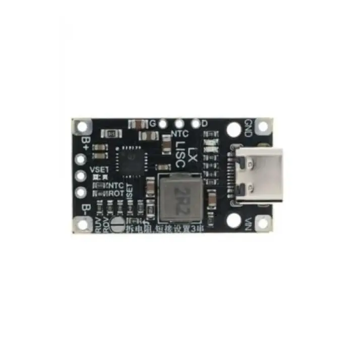 Pil — Type-C USB 2S Bms 15W 7.4-8.4V 1.5A Şarj Boost Modülü