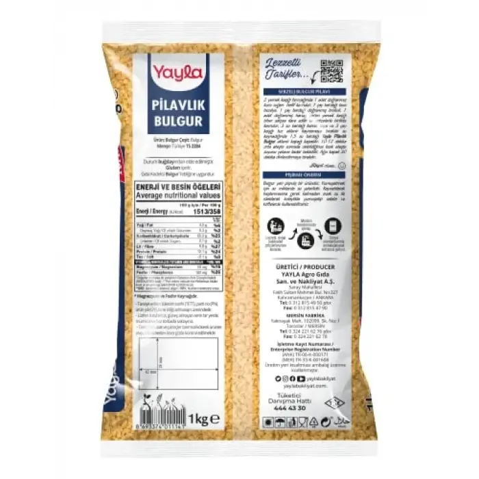 Pilavlık Bulgur 1 kg