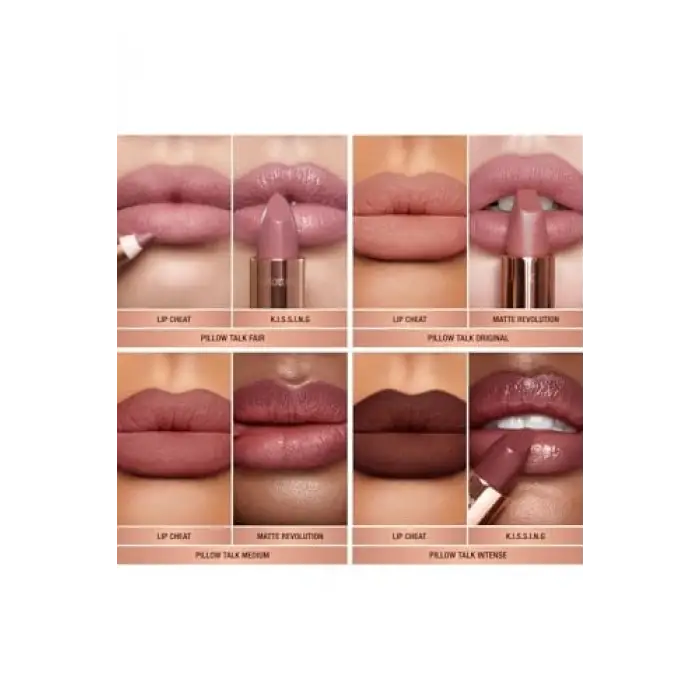 Pillow Talk Duo Set - Dudak Seti Pillow Talk Intense (1,5 G + 0,8 G)