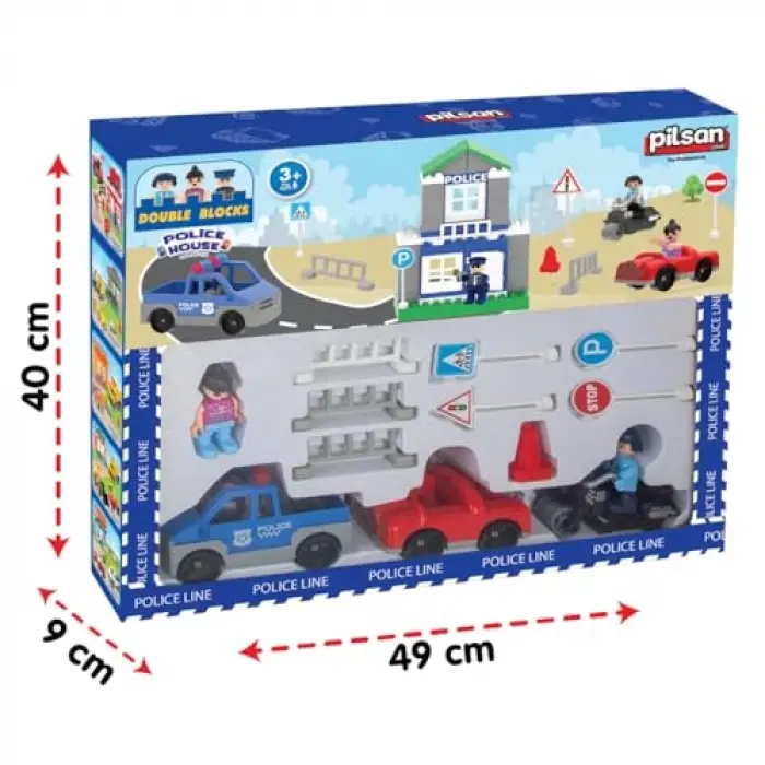 Pilsan Double Blocks Trafik Kontrol Seti