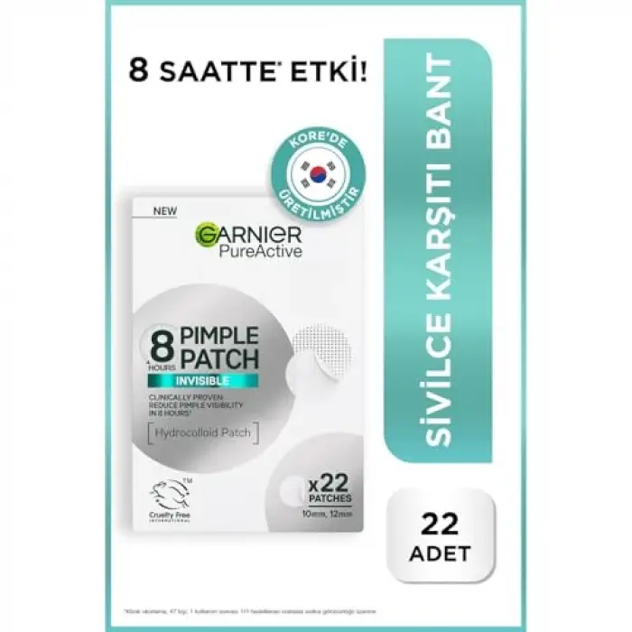 Pimple Patch 22li Sivilce Bandı/Hidrokolloid Bant