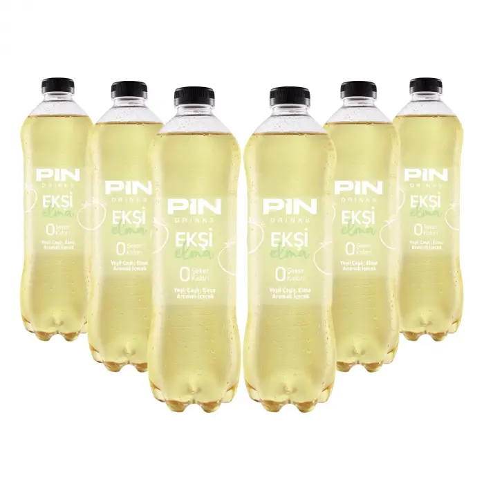 Pin Drinks Ekşi Elma 1 L X 6