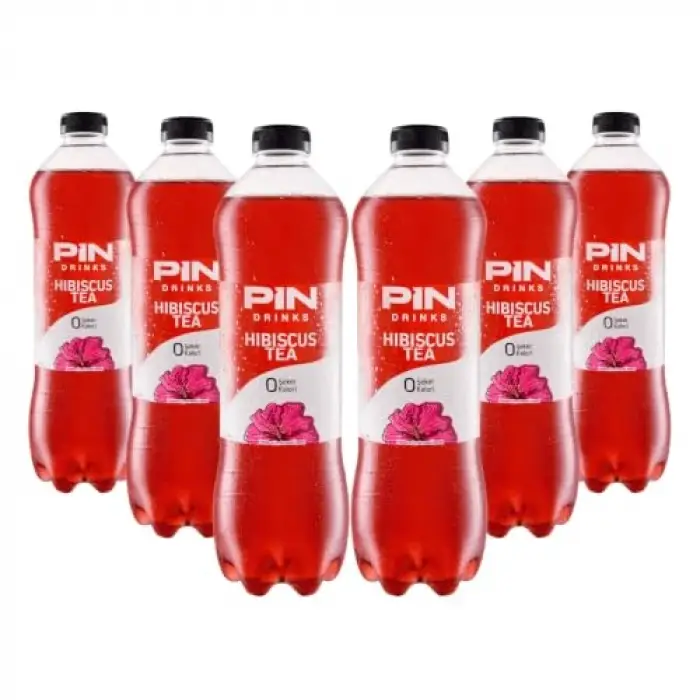 Pin Drinks Hibscus Tea 1 L X 6