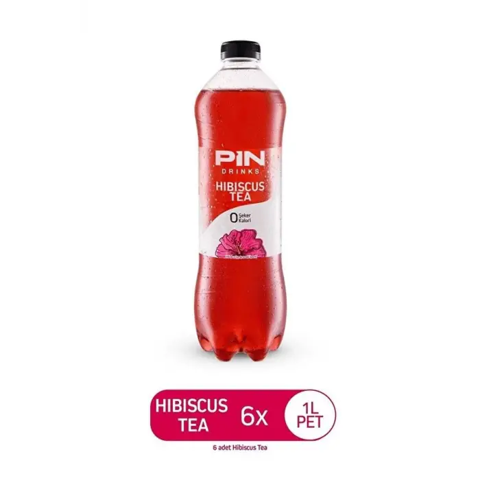 Pin Drinks Hibscus Tea 1 L X 6