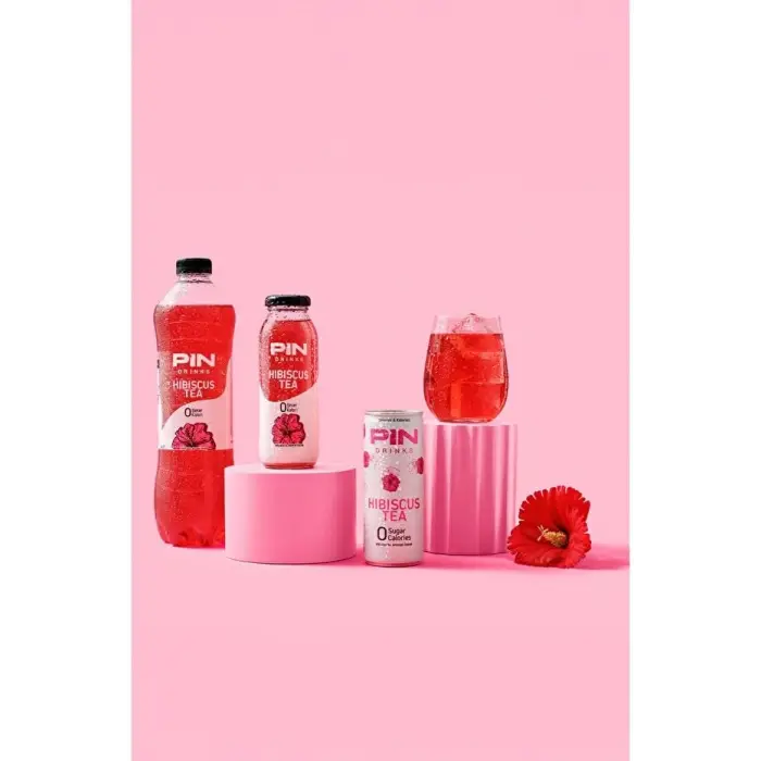 Pin Drinks Hibscus Tea 1 L X 6