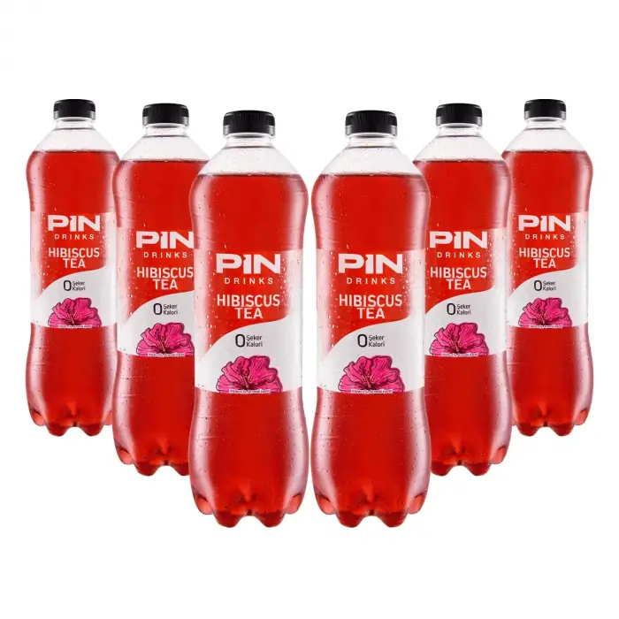 Pin Drinks Hibscus Tea 1 L X 6