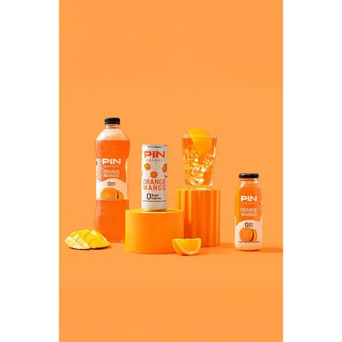Pin Drinks Orange Mango 1 L X 6