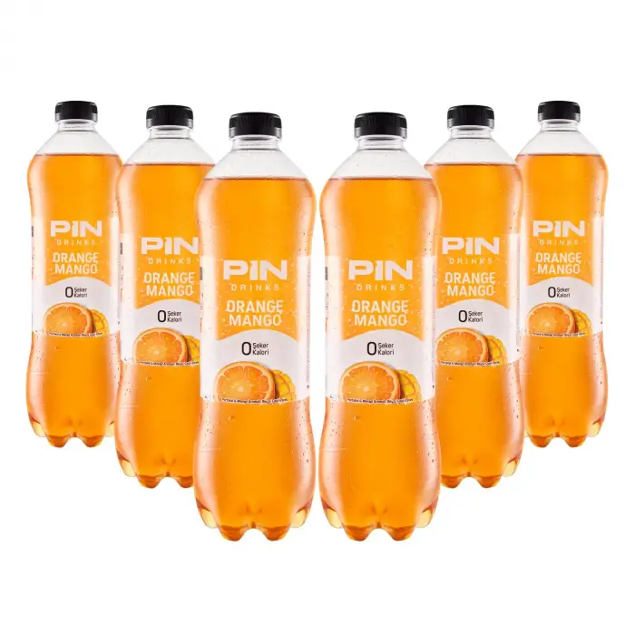 Pin Drinks Orange Mango 1 L X 6
