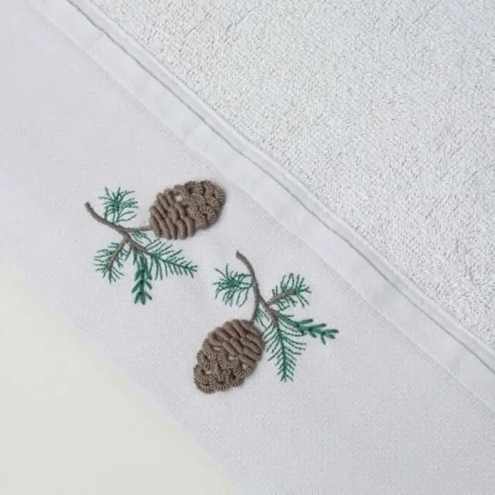 Pinecone Bambu 50x85 Cm Yüz Havlusu Stone