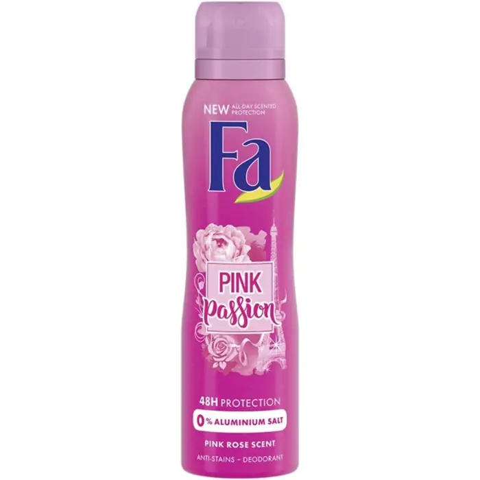 Pink Passion Kadın Deodorant Sprey, 150 ml, Pembe