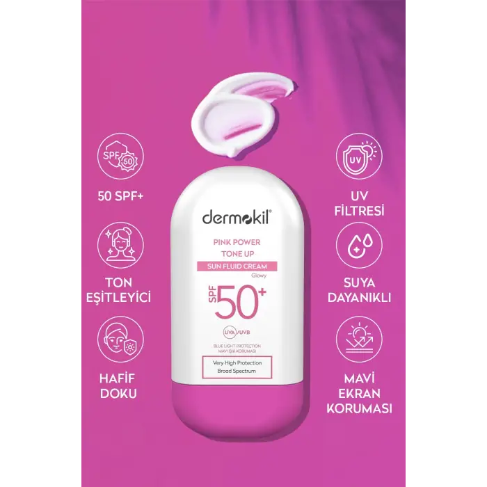 Pink Power Tone Up Sun Fluid Cream 50+SPF 60 gr