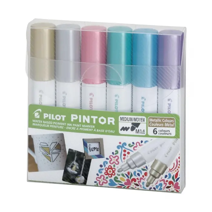 PINTOR-M-6 Color set (Metalik