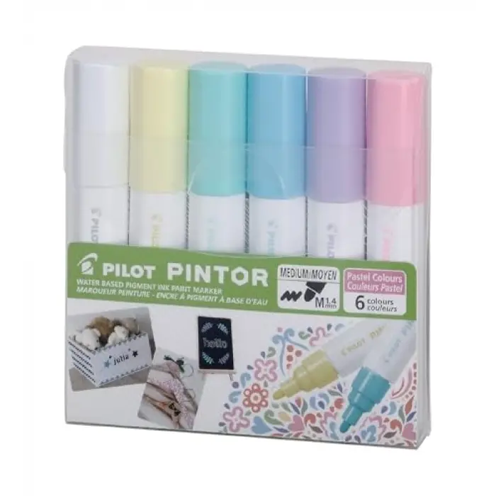 PINTOR-M-6 Color set (Pastel
