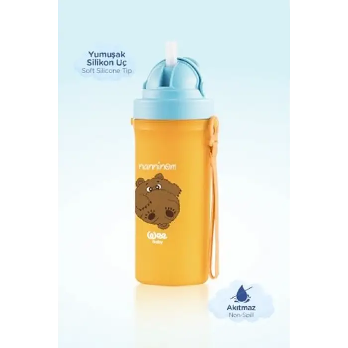 Pipetli Bardak 200 ml - MAVİ