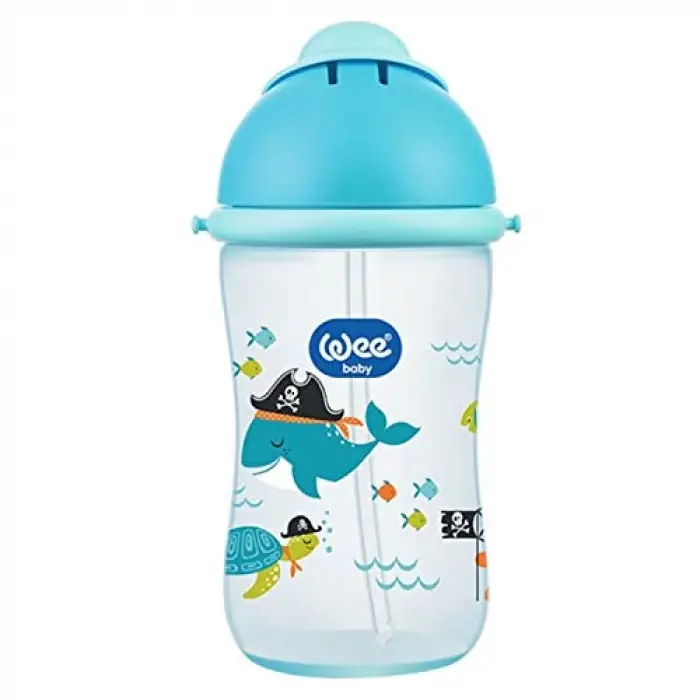 Pipetli Bardak 380 ml - Mavi