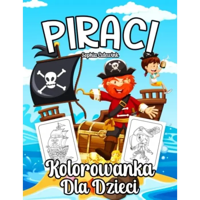 Piraci Kolorowanka Dla Dzieci (Polish Edition)
