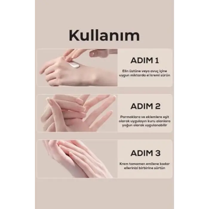 Pirinç Özlü El Kremi 3 Adet