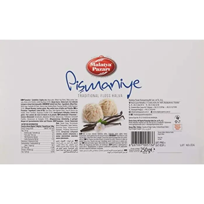 Pişmaniye Sade 250 g