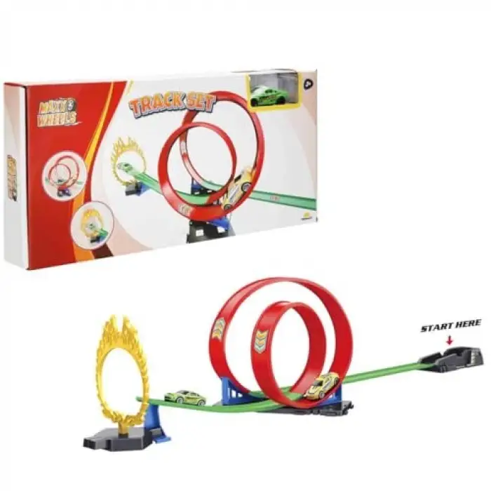 Pist Set Alevli Çember