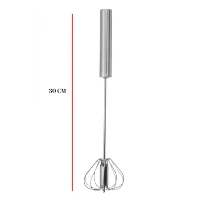 Pistonlu Metal Çırpıcı 30 cm