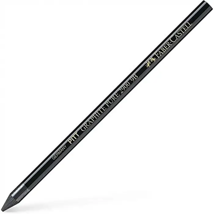 Pitt Monochrome Grafit Kurşun Kalem, 6B, Siyah