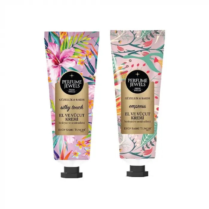 Pj El Ve Vücut Kremi Silky Touch ve Empress Tüp 50 Ml