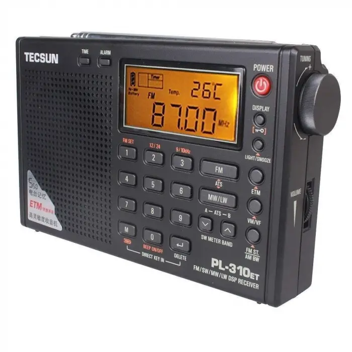 PL-310ET Dünya Radyosu, Siyah