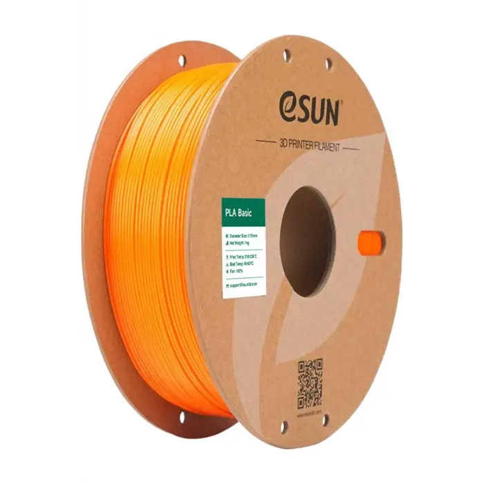 PLA Basic Turuncu Filament 1,75mm 1kg - bisiparisver, ESUN097