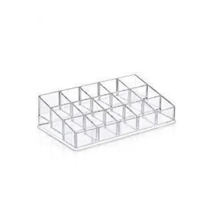 Plastik 15 Gözlü Oje Organizeri