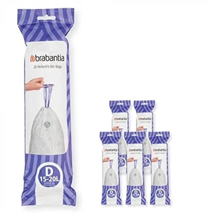 Plastik beyaz çöp torbası 15 L