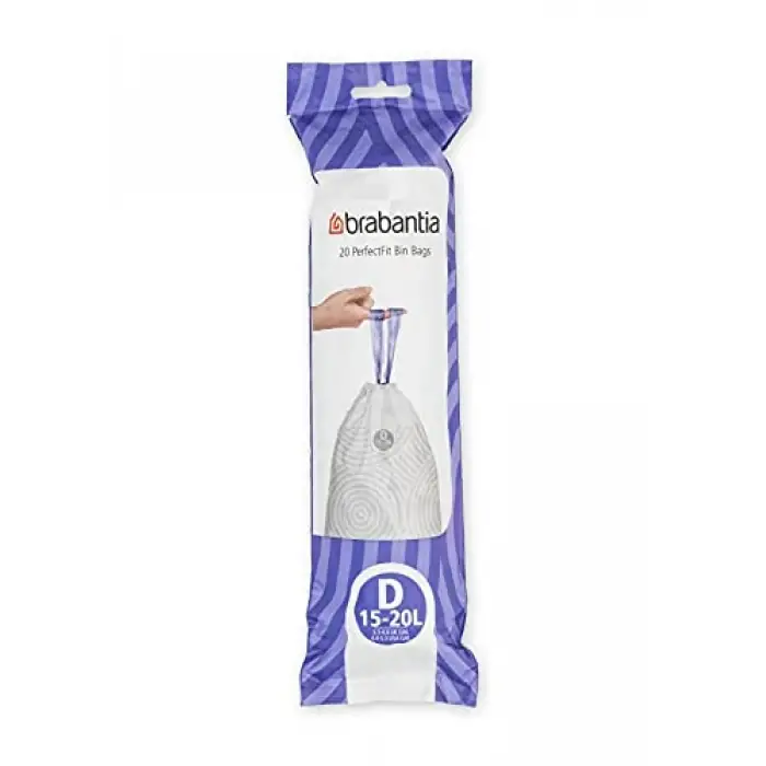 Plastik beyaz çöp torbası 15 L