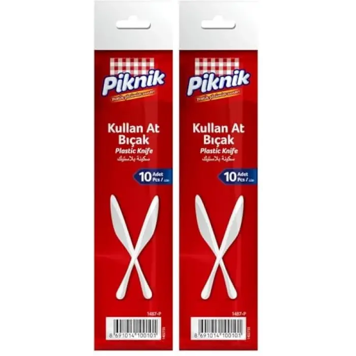 Plastik Bıçak 10lu