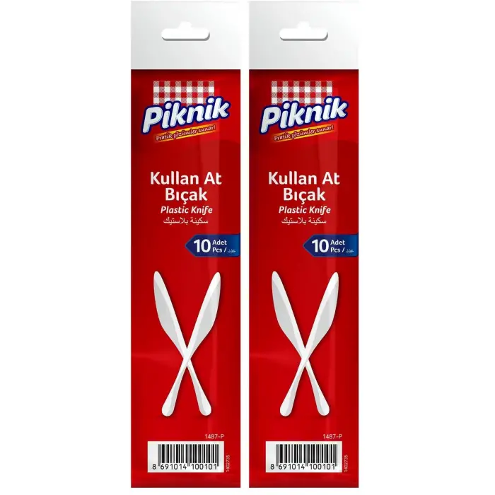 Plastik Bıçak 10lu