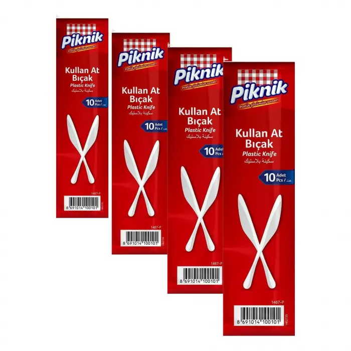 Plastik Bıçak 10lu