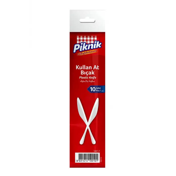 Plastik Bıçak 10lu