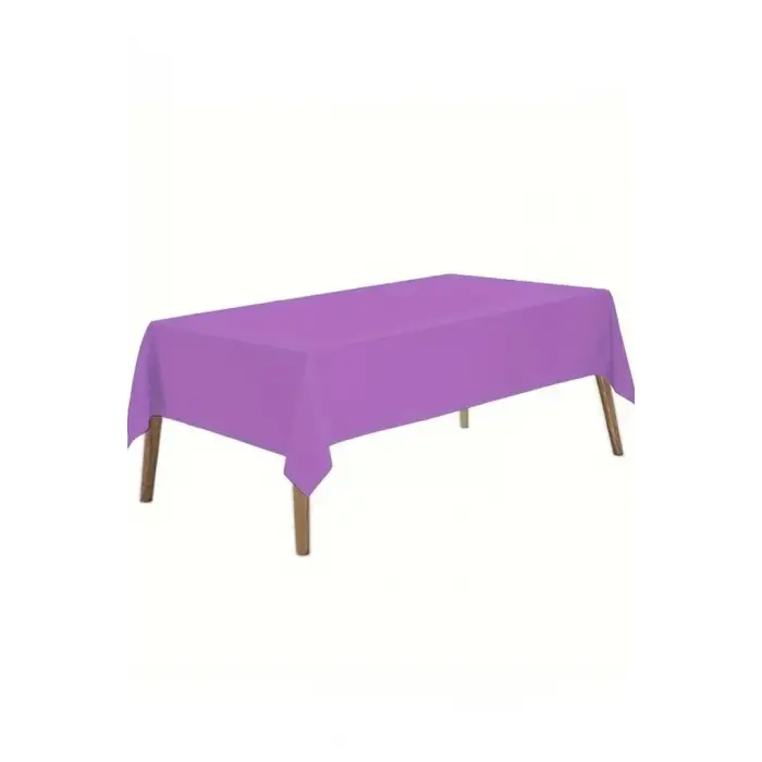 Plastik Kullan At Masa Örtüsü Mor 137 * 270 cm