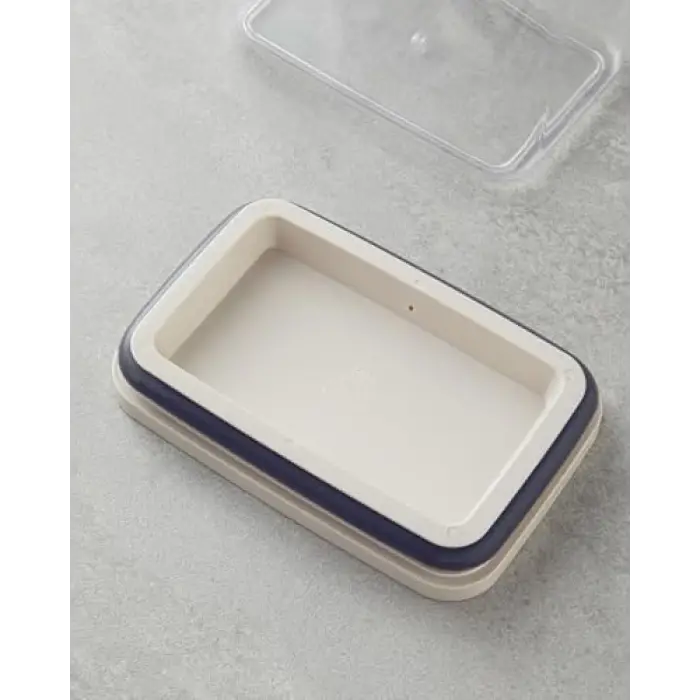 Plastik Saklama Kabı, 700 ml, Krem