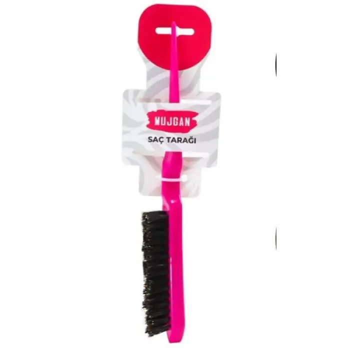Plastik saplı topuz tarağı