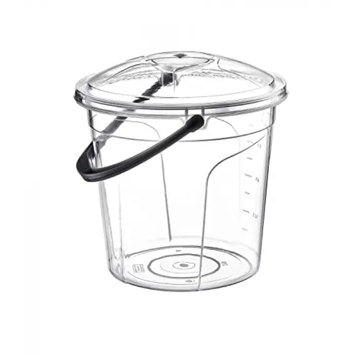 Plastik Şeffaf Kova 20 L E322