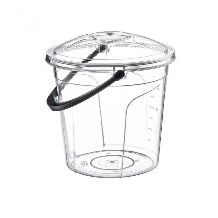 Plastik Şeffaf Kova 20 L E322