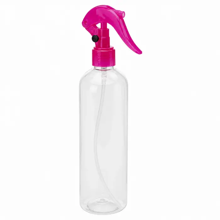Plastik Sprey Şişesi, Boş, Şeffaf (Mor)