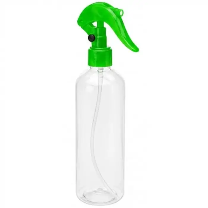 Plastik Sprey Şişesi, Boş, Şeffaf (Mor)