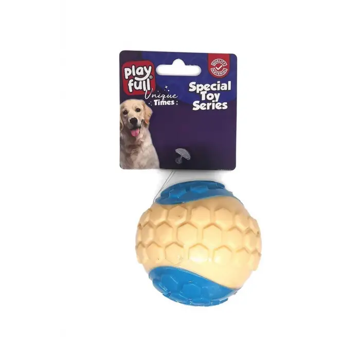 Plastik Top Köpek Oyuncağı 6 Cm 58 g Pembe