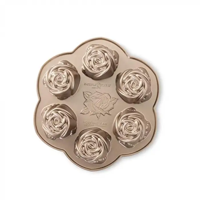 Platinum Rosebud Baking Pan