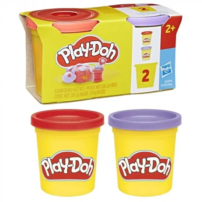 Play-Doh 2li Seri (rastgele renkler)