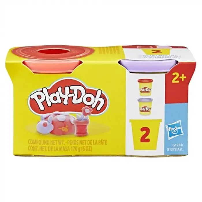 Play-Doh 2li Seri (rastgele renkler)