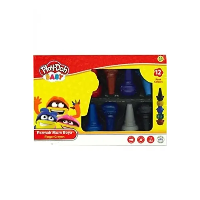 Play Doh Parmak Mum Boya 12 Renk