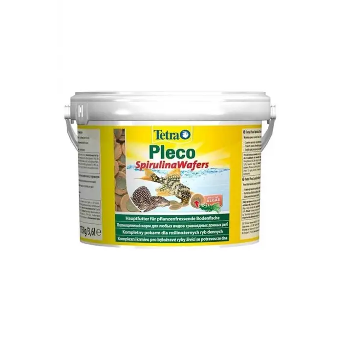 Pleco Algae Wafers Balık Yemi 3,6 L