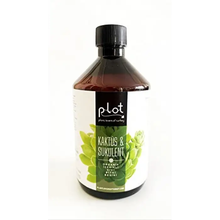 Plot Kaktüs Sukulent Organik İçerikli Bitki Besini 500 ml