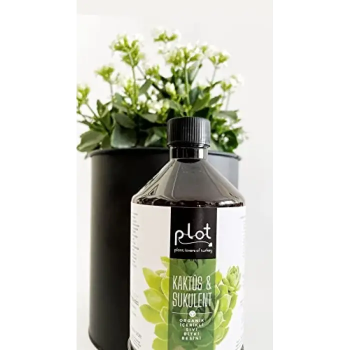 Plot Kaktüs Sukulent Organik İçerikli Bitki Besini 500 ml
